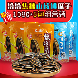 瓜子5包组合装