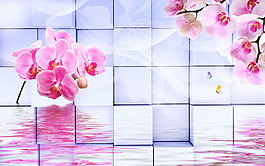 3D背景墙 电视背景墙 立体背景墙