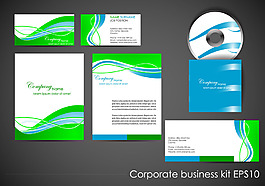 绿色环保宣传单模板下载