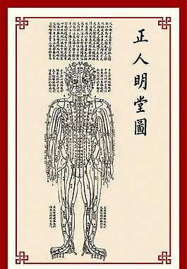 正人明堂图穴位图
