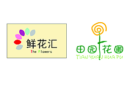 鲜花标设计