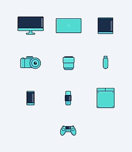 10免费技术插图的矢量格式