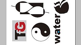 反白logo实例设计