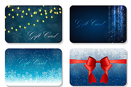 个性卡片设计矢量图