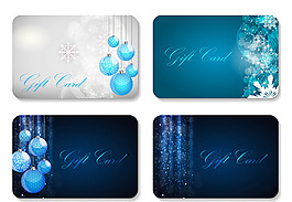 个性卡片设计矢量图