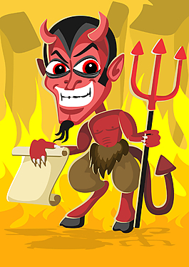 万圣节邪恶漫画