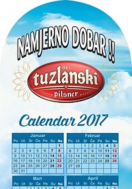 日历2017年从周一开始自由向量