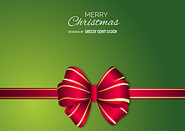 圣诞蝴蝶结的背景