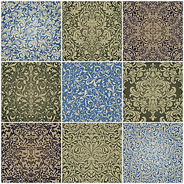 古典欧式花纹婚礼请贴图片