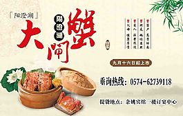 阳澄湖大闸蟹宣传图