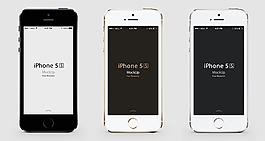 IPhone 5S PSD矢量模型