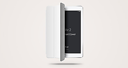 PSD的IPad Air 2智能翻盖效果