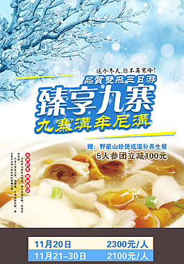 臻享九寨系列旅游设计海报