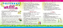 公民健康素养66条