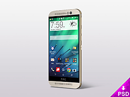 HTC One（M8）手机展示样机模型