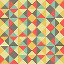 具有几何形状的彩色背景