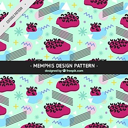 具有抽象形状和线条的图形