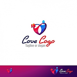 爱logo模板