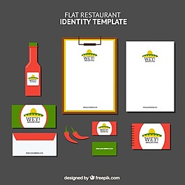 墨西哥餐厅文具