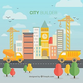 平面设计背景下的城市建设