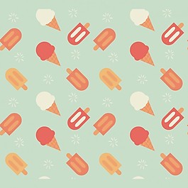 冰淇淋图案设计