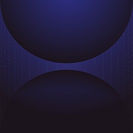 蓝色圆形形状背景