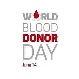 世界献血日印刷背景
