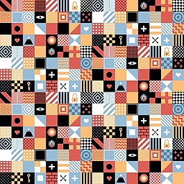 抽象的图案设计