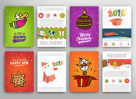 圣诞节传单模板图片