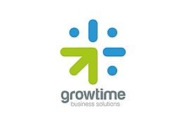 时间指针logo标志