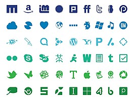电脑工具图标矢量图