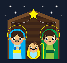 抽象卡通人物素材