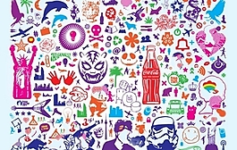 图标和符号概念插画海报