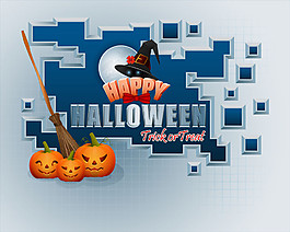 创意万圣节海报设计图片