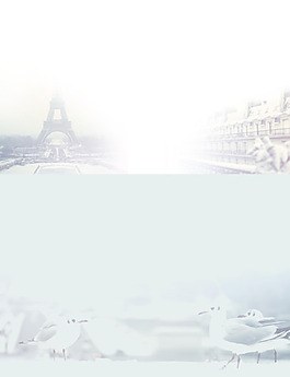 朦胧建筑淘宝背景