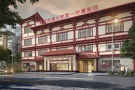 医院门头设计图效果图