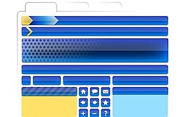 免费矢量互联网网页元素图标