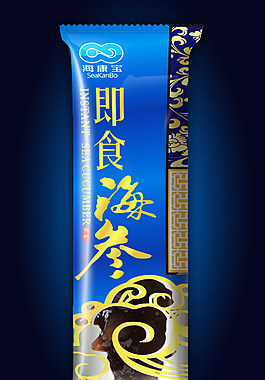 即食海参塑料袋效果图