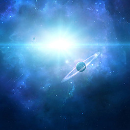 唯美星空背景免费下载