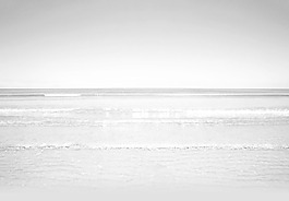 白色大海淘宝背景