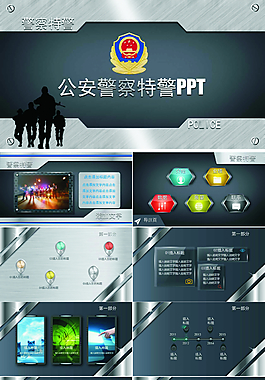 公安警察报告总结模板