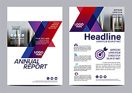 彩色几何图形画册图片