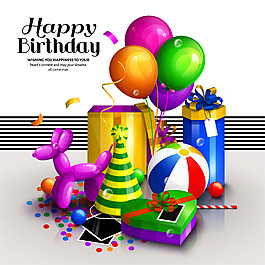 生日礼物和庆祝图片