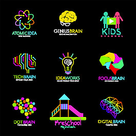 科学教育主题logo图片