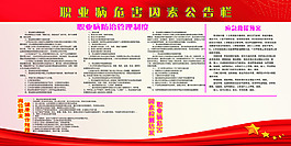 职业病危害公告栏