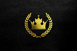 金色LOGO样机