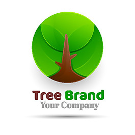 森林,树木免费可商用彩色圆形树标志图片树木 指示牌图片树木图标图片