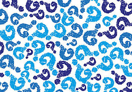 自由问题Mark Background Vector