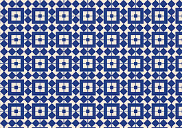 蓝色几何图案背景