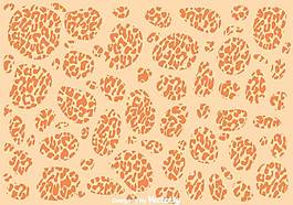 中文摘要Orange Leopard Pattern